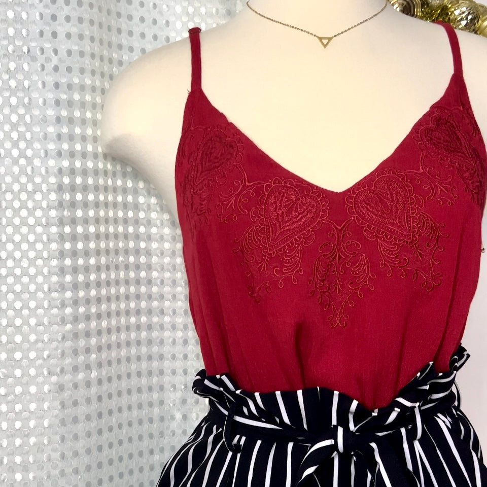 Cami Red Top