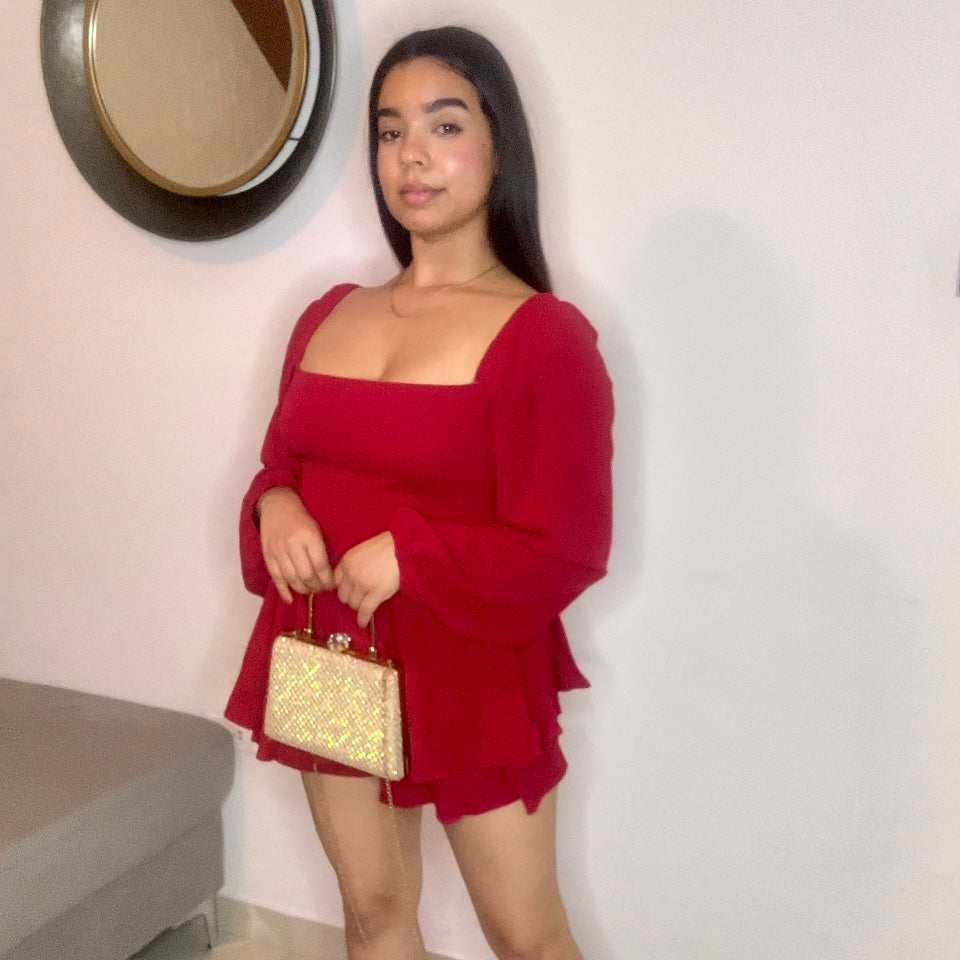 Jolly Red Romper